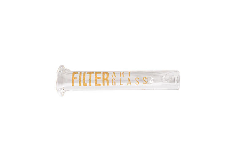 Boquilla borosilicato de 5cm 8mm logo FIlter artglass