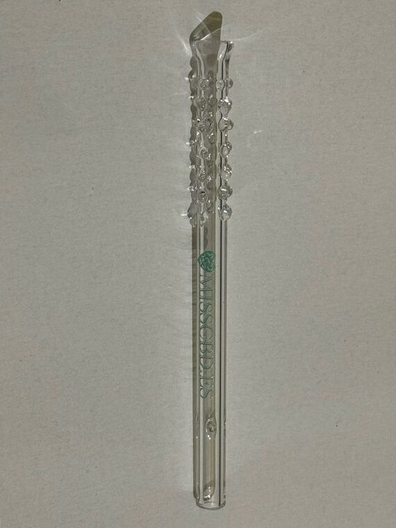 Boquilla vidrio borosilicato 11 cm 7 mm Misscbd Boca antiestrés